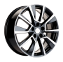 Легковой диск Khomen Wheels KHW1802 7x18 5x108 ET33 60,1 Black-FP